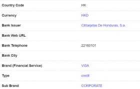 493193香港虚拟信用卡简介